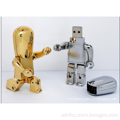 Metal Robot USB Disk